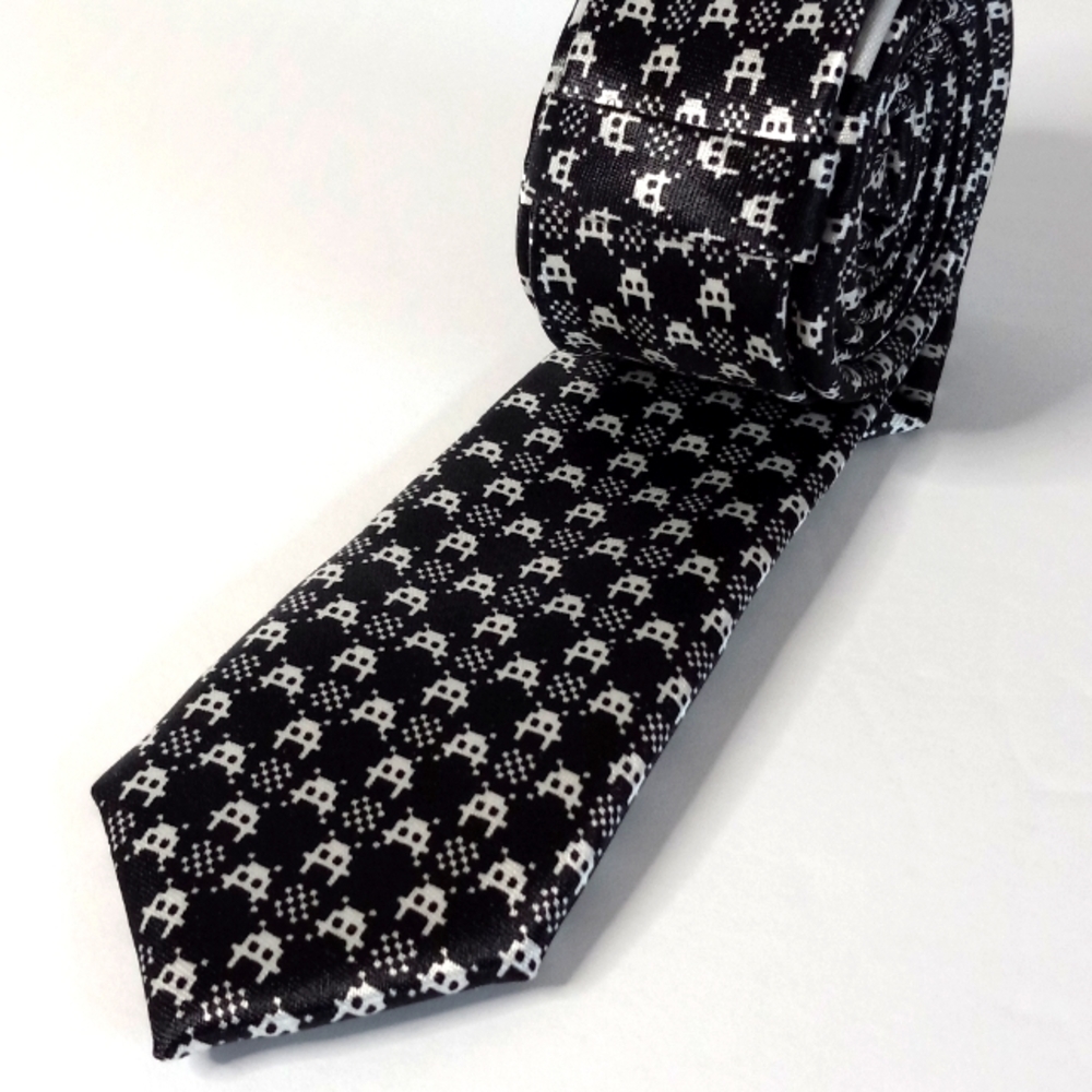 Atari Space Invader Tie Designed By Blacktiegeek … - image 1
